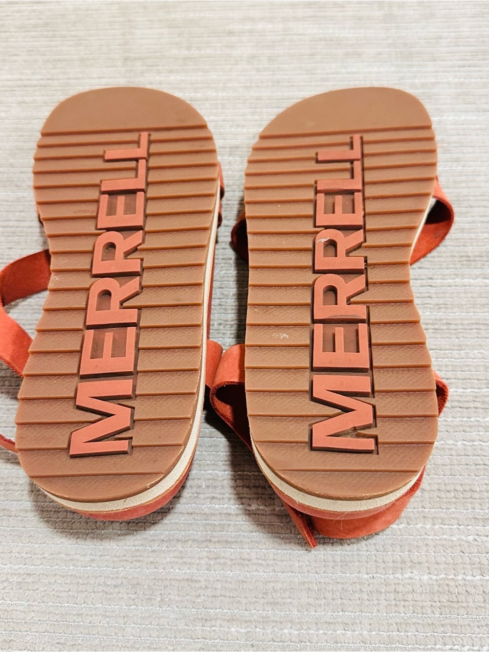 MERRELL Juno Backstrap Women's Size 8 Redwood Red Sandals Shoes - Picture 8 of 9